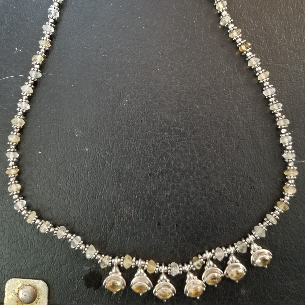 Citrine necklace